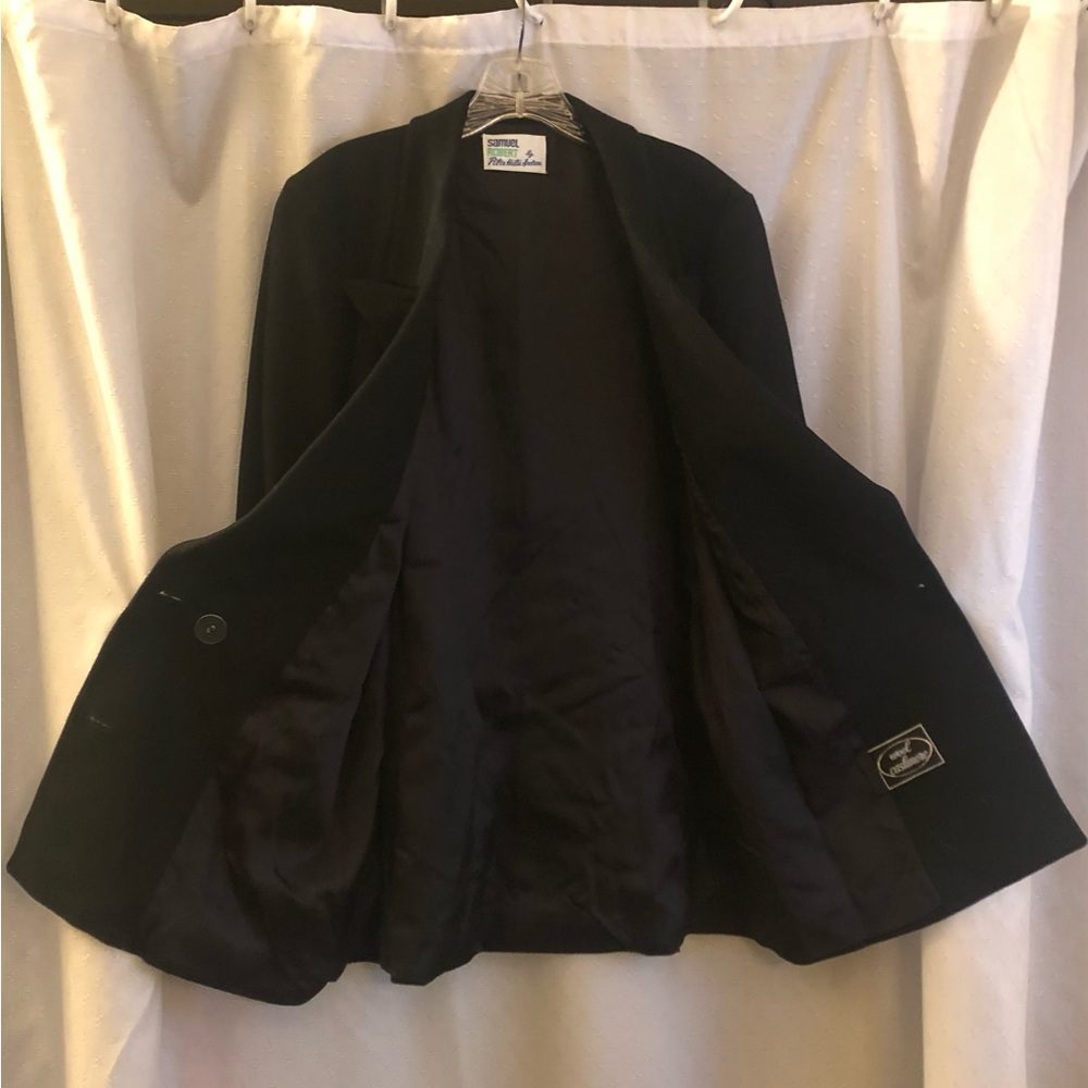 Cashmere blazer! Samuel Robert by Peter Hatsi Android. Vintage. Size 14